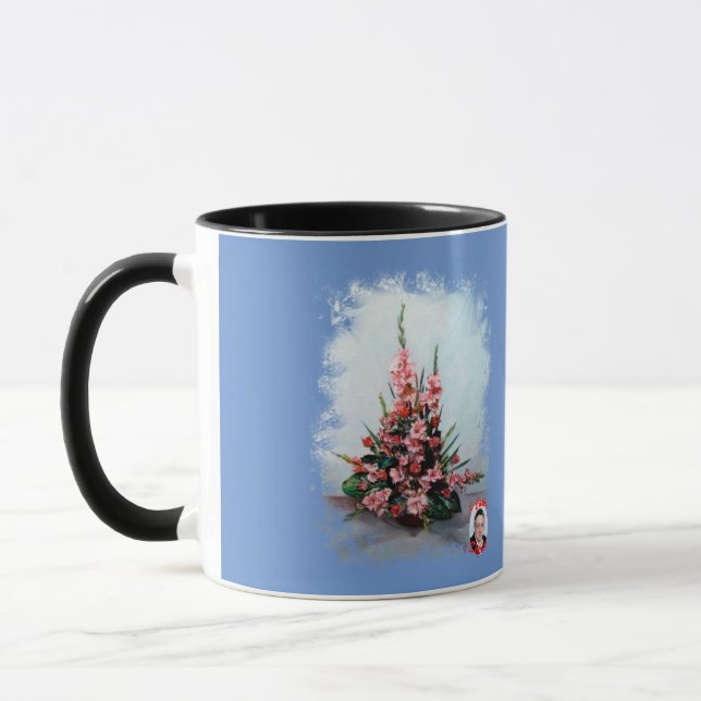 Taza Bodegón de flores Mug (Left)