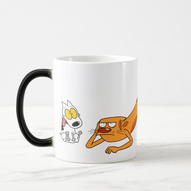 Taza Catdog and Rocko Magic Mug (Left)