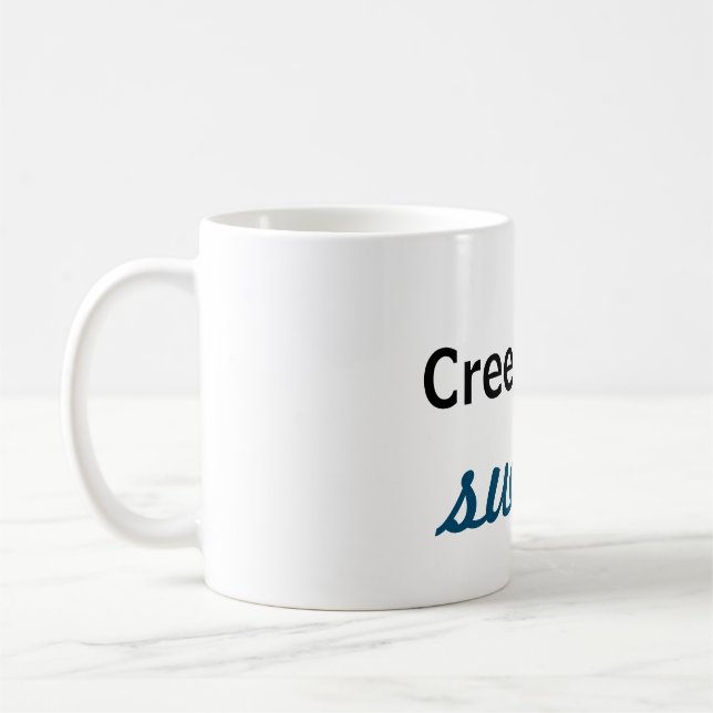 Taza cree en tus sueños coffee mug (Left)