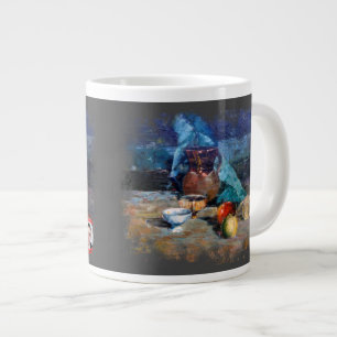 Taza De Café Gigante Bodegón a espátula Large Coffee Mug