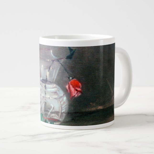 Taza De Café Gigante Bodegón Large Coffee Mug (Front Right)