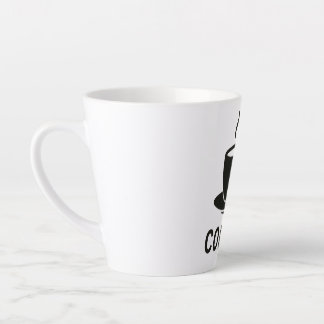 Taza de café latte latte mug