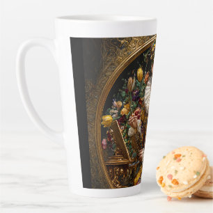 Taza de café latte mug