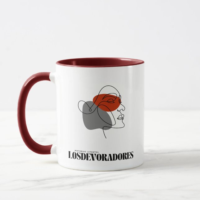 Taza de Café, Virginia Woolf Mug (Left)