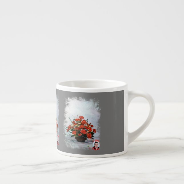 Taza de Espresso Bodegón de flores Cup (Right)