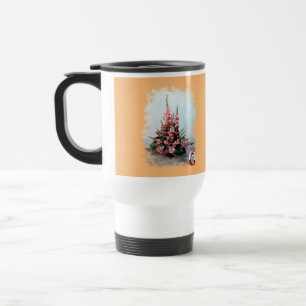 Taza De Viaje Bodegón de flores Travel Mug
