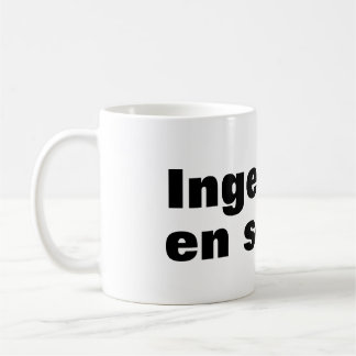 Taza ingeniero en sonido coffee mug
