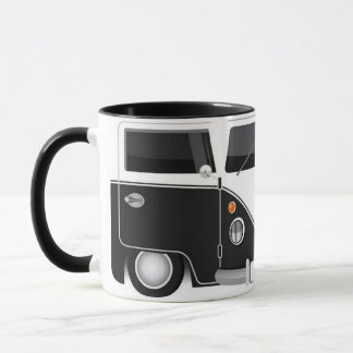 Taza Kombi Negra Retro - Vintage Design Elegant p Mug