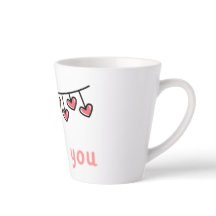 Taza Latte Suspiros Collection With A Lot Of Love 