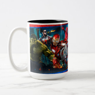 Taza Marvel Two-Tone Coffee Mug