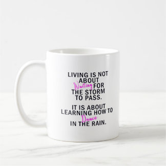 Taza motivacional, superación personal. coffee mug