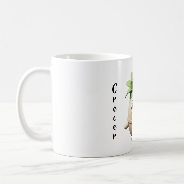 Taza Pipo Crecer – Mensaje Diario Coffee Mug (Left)