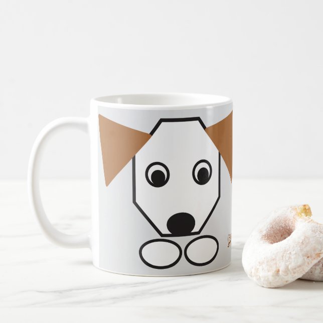 Taza Puppy 2 Coffee Mug (With Donut)