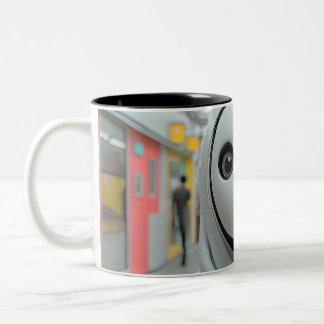 taza sorpresa Two-Tone coffee mug