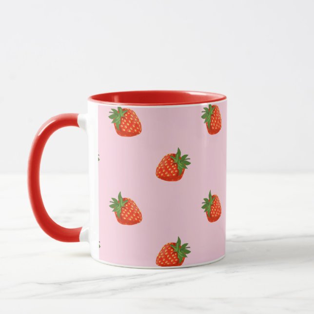 Taza Strawberries Mug (Left)