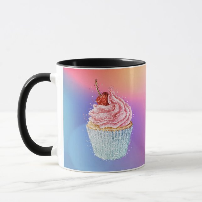 Taza Sweet and Glitter Cupcake Mug (Left)