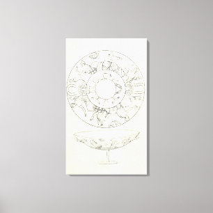 Tazza found at Tarquinia Canvas Print