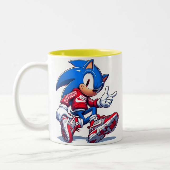 Tazza Sonic  Two-Tone Coffee Mug (Left)