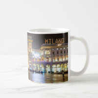 Tazzina da caffè con la Galleria Vittorio Emanuele