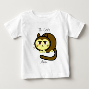 TBA AWARD WINNER The Cat's Meow -Customized Baby T-Shirt