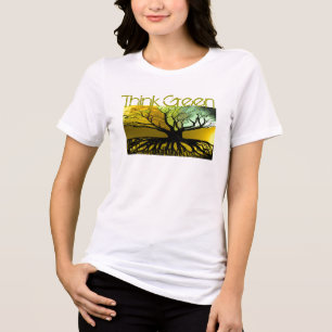 TBA AWARD Winner-Think Green Customized Tri-Blend Shirt