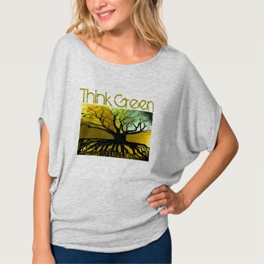 TBA AWARD WINNER! Think Green Roots T-Shirt -