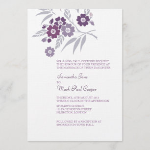 TBA: Cherry Blossom Wedding Invitations
