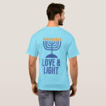 TBA Love & Light T-Shirt<br><div class="desc">Share your TBA Ruach (spirit) with this Hanukah t-shirt!</div>