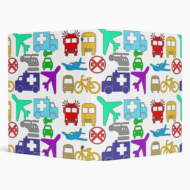 [TBA] Transportation Icons Binder (Background)