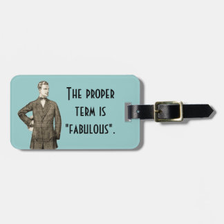 TBA Winner Fabulous Luggage Tag