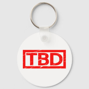 TBD Stamp Keychain