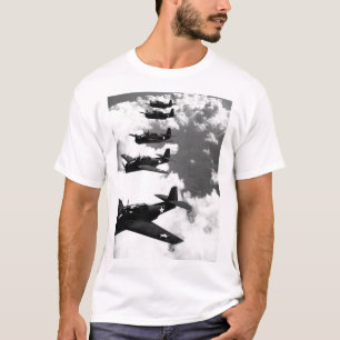 TBF (Avengers) flying in formation_War image T-Shirt