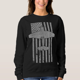 Tbf Tbm Avenger Wwii Airplane Military Vintage Fla Sweatshirt