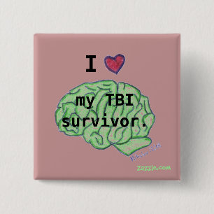 TBI awareness button