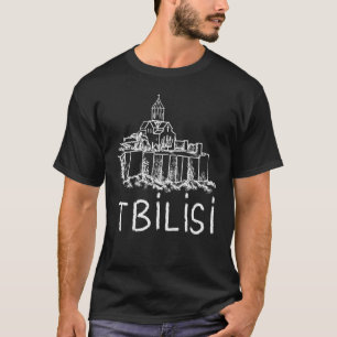 Tbilisi City Georgia souvenir   for men women T-Shirt