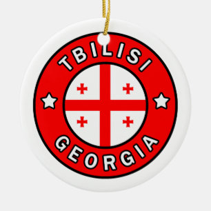 Tbilisi Georgia Ceramic Ornament