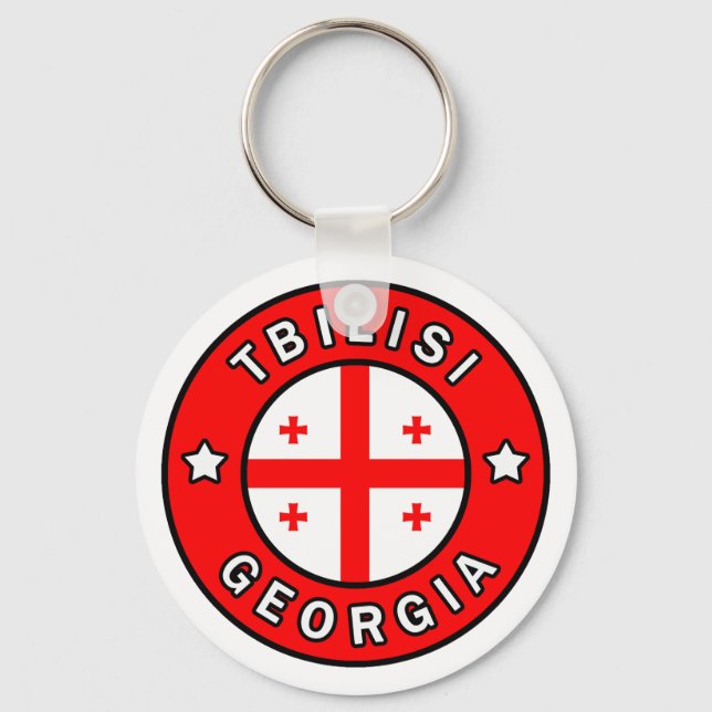 Tbilisi Georgia Keychain (Front)