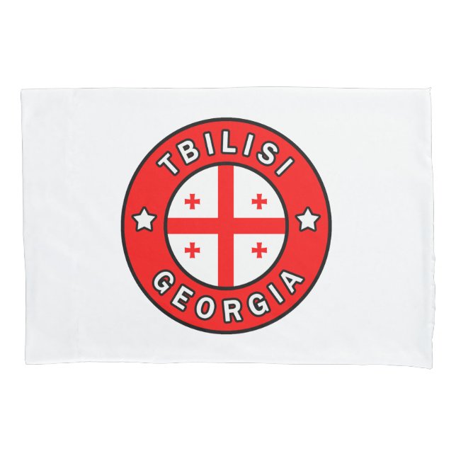 Tbilisi Georgia Pillowcase (Front)