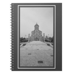 Tbilisi Georgia Sameba Cityscape Architecture Notebook