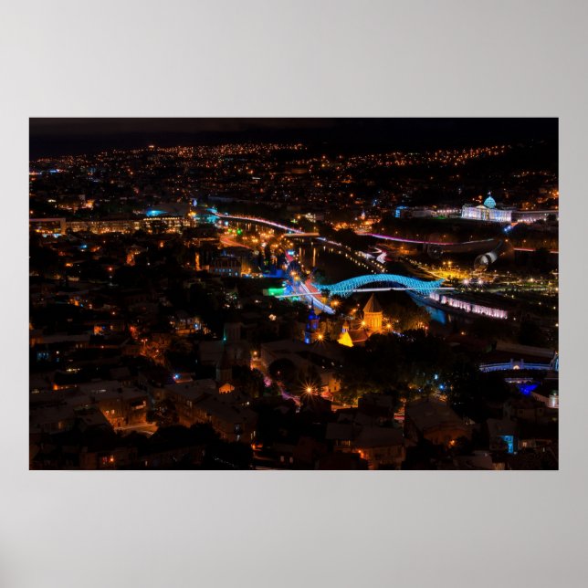 Tbilisi in night poster (Front)