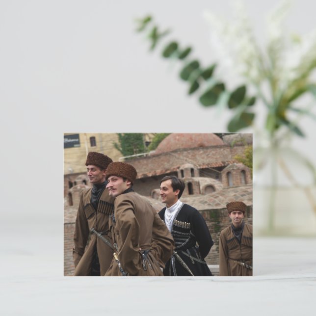 Tbilisoba festival, Tbilisi. Georgia Postcard (Standing Front)