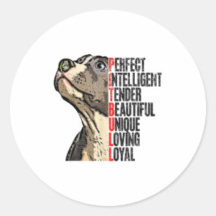 Tbull Perfect Intelligent Tender Beautiful Unique  Classic Round Sticker