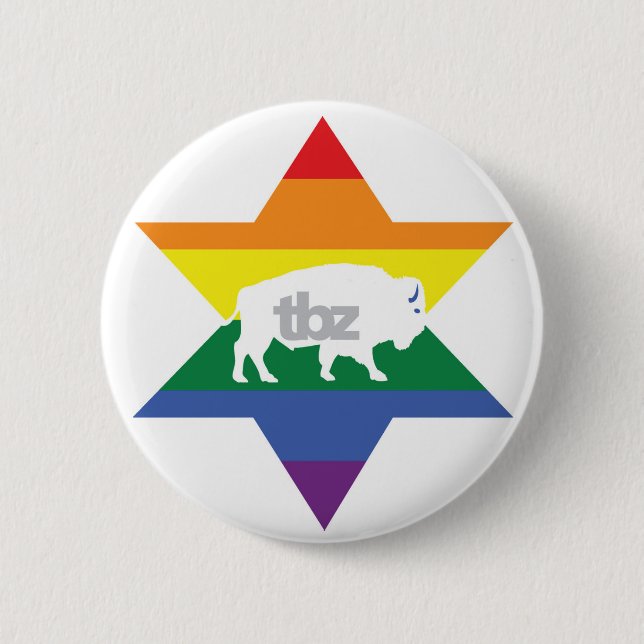 TBZ Pride Button!! 2 Inch Round Button (Front)
