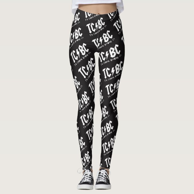 TC/BC Lightning Bolt Leggings (Front)