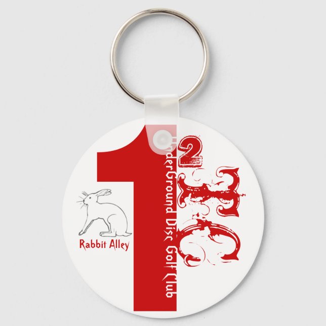 TC UNDERGROUND DG CLUB KEYCHAIN (Front)