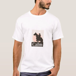 TCalm Horse Self Care Quote Hoodie - Minimalist Sl T-Shirt
