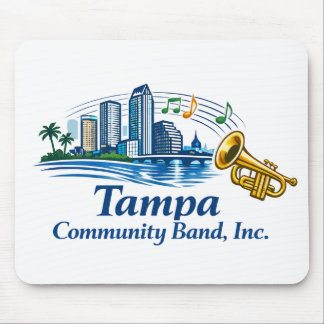 TCB Trumpet Logo Mouse Pad