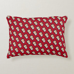 Tchaikovsky dark red accent pillow