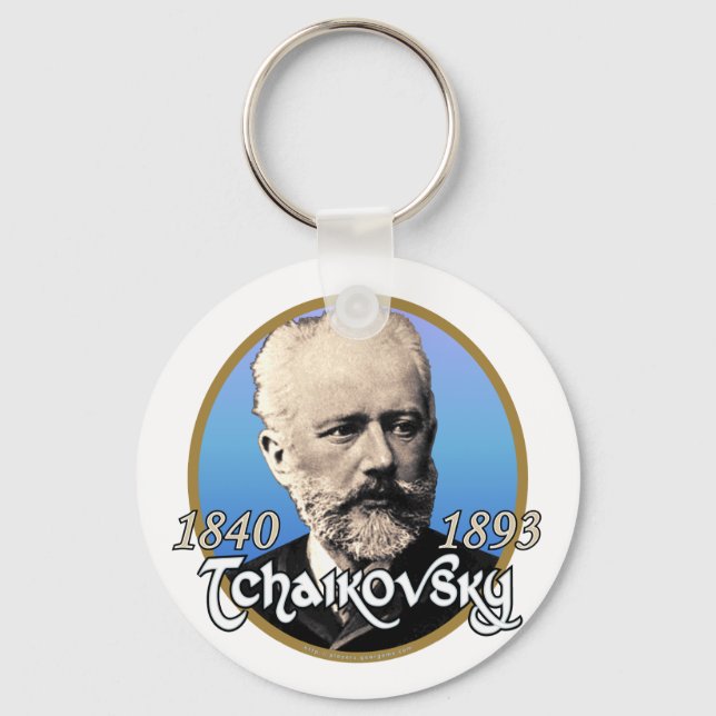 Tchaikovsky Keychain (Front)