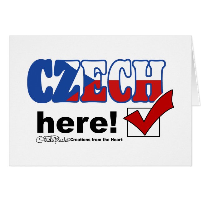 Tchèque ici (léger) (Devant horizontal)